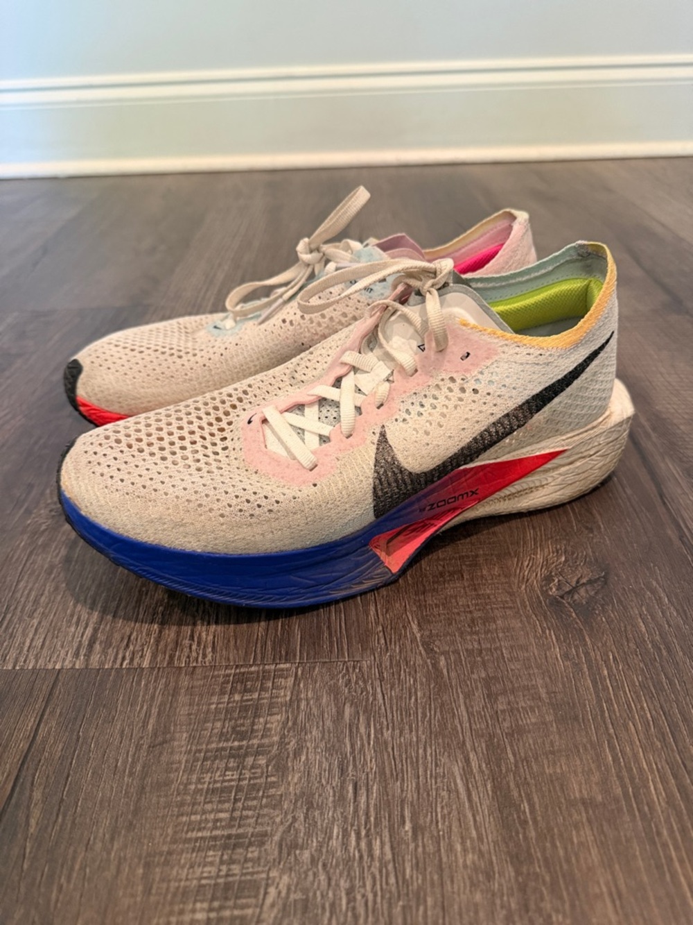 Nike VaporFly 3 Running Shoes - White Mens 10.5